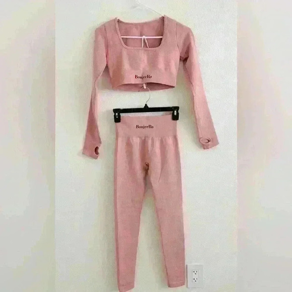 BoujeeRo 2 Piece Matching Active Set Size Medium - Picture 1 of 14